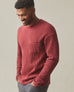 Men's Waffle Pocket Long Sleeve - Russet Brown